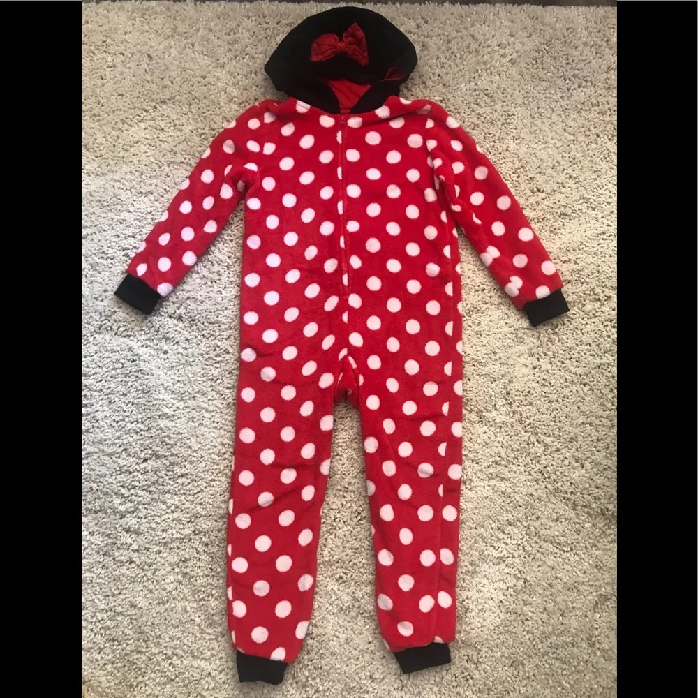 Minnie Mouse Disney One Piece/PJ’s/Costume 7/8